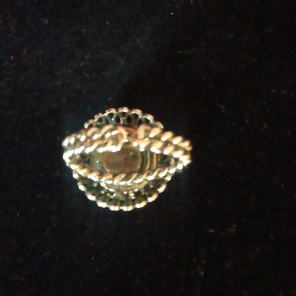 Fire Opal Silver Ring with Intricate Design - Picture 4 of 5